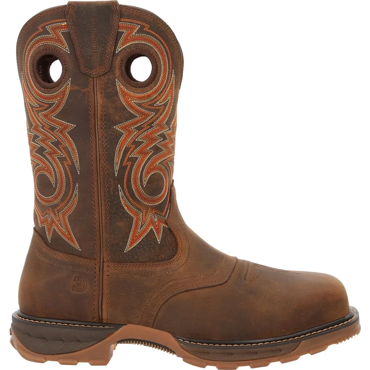 Durango Maverick Xp 11" Men's Composite Toe Waterproof Western Work Boots Ddb0365 In Brown