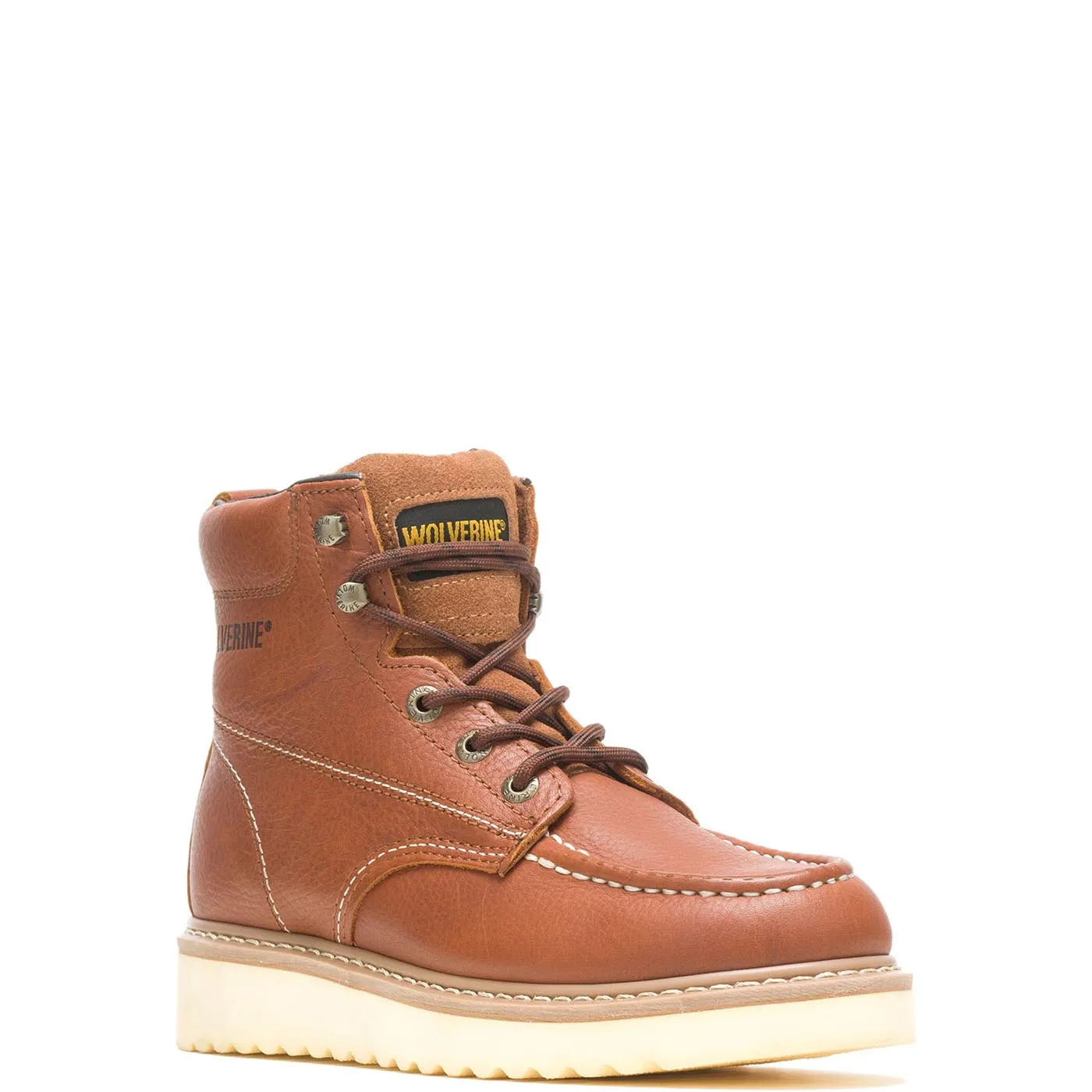 Moc-Toe 6 Inch Steel-Toe EH Work Boot Tan